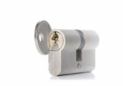 key in key lock barrel